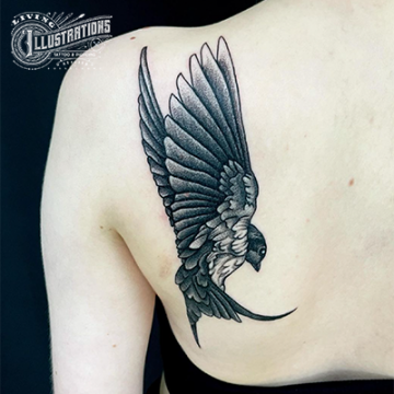 vogel_tattoo_von_leon_living_illustrations_düsseldorf