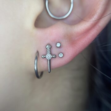 Lobe Piercings